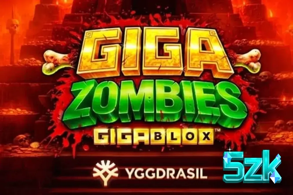 Tampilan visual slot Giga Zombies dengan latar belakang hutan Mesoamerika yang mencekam